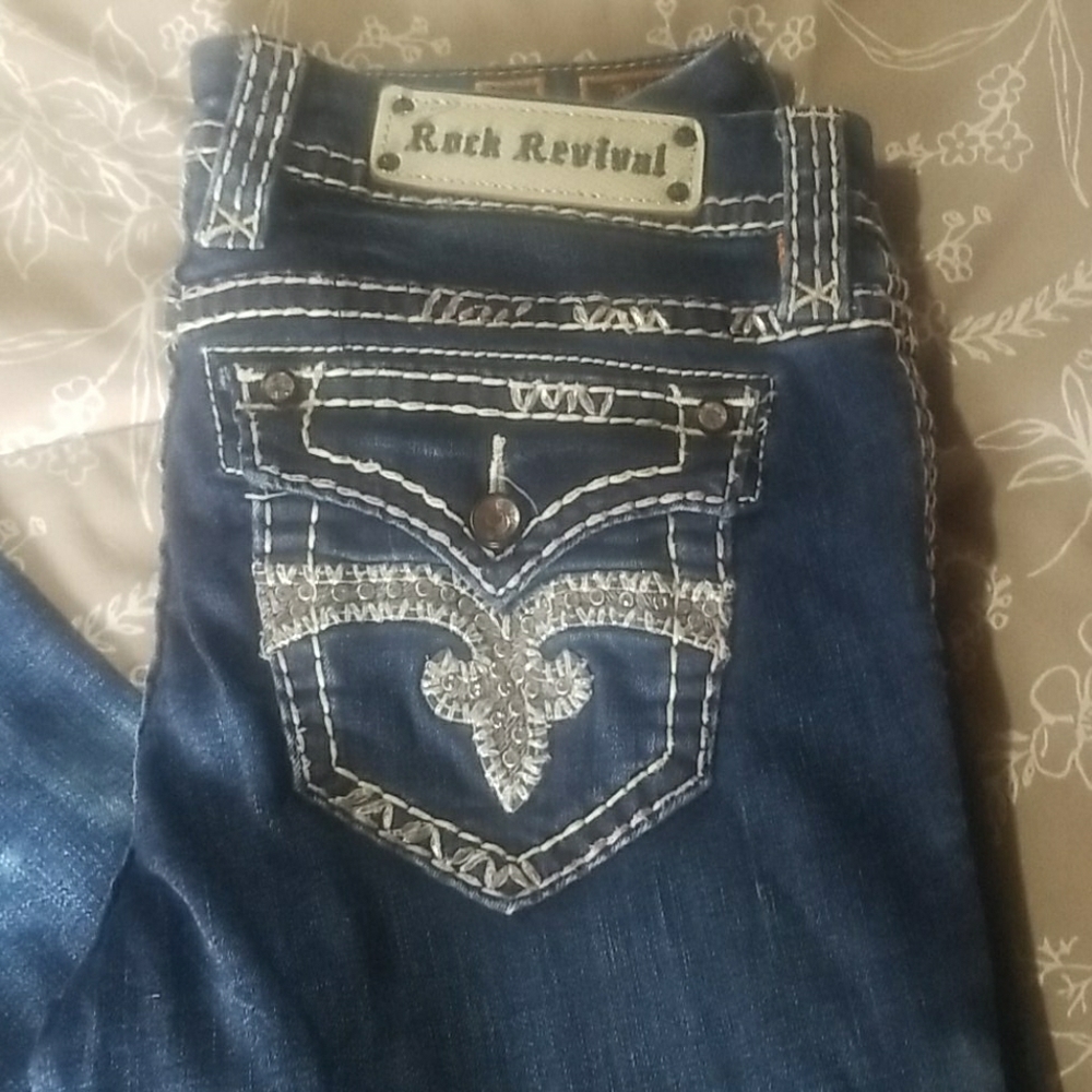 Rock revival jeans